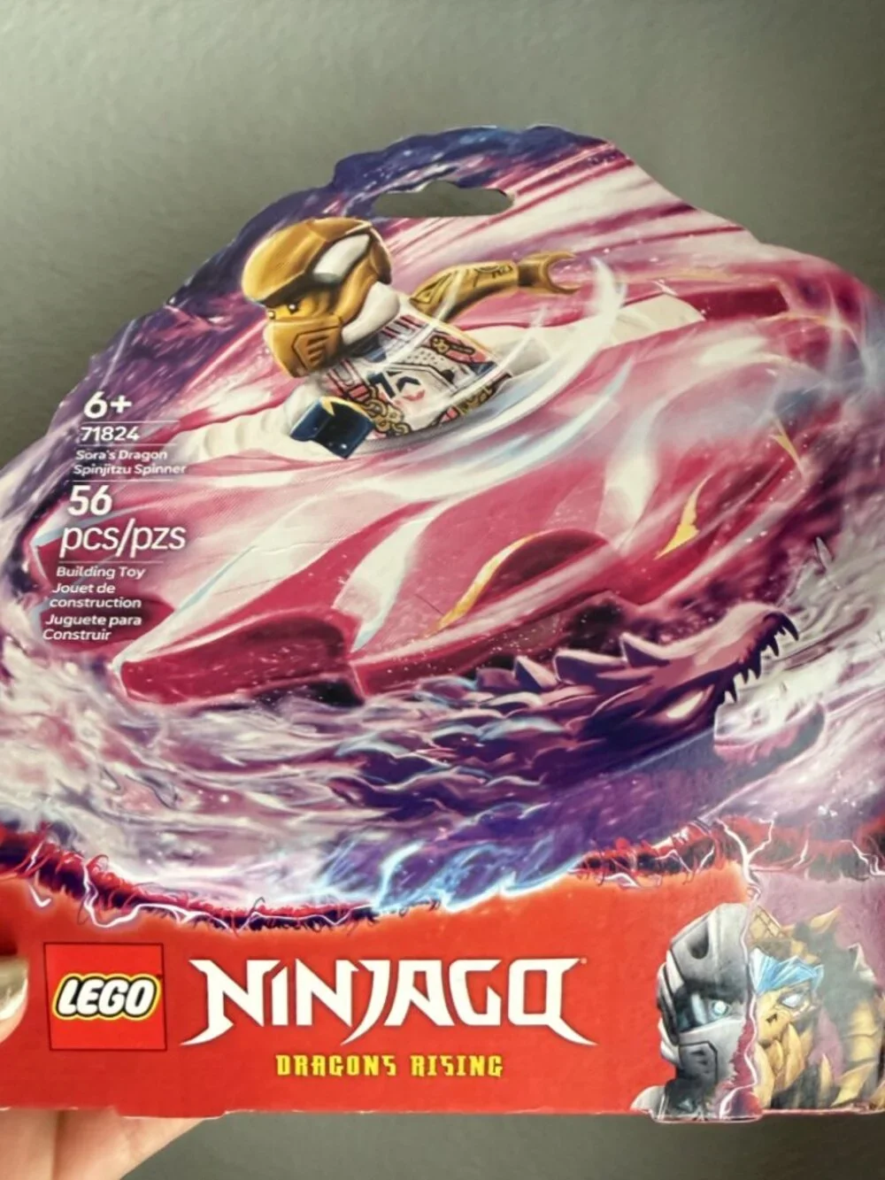 LEGO NINJAGO Dragons Rising 71824 Sora's Dragon Spinjitzu Spinner NIP
